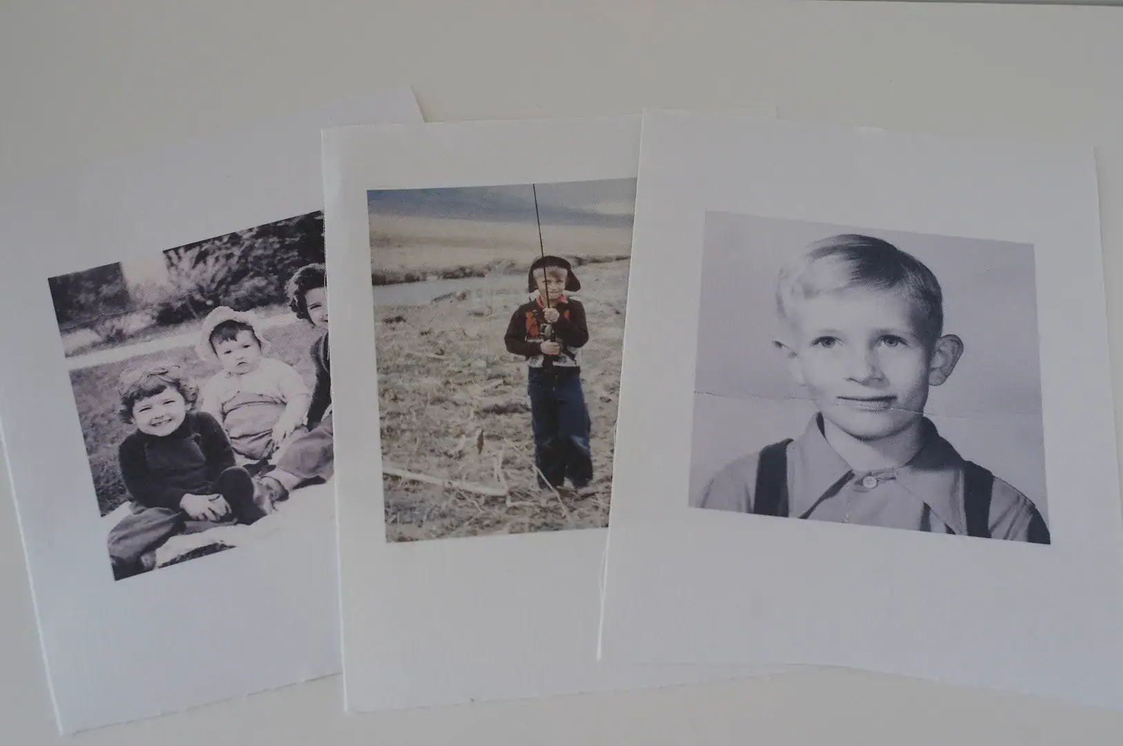 printed out vintage photos