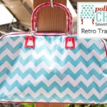 Retro Travel Bag Sewing Pattern