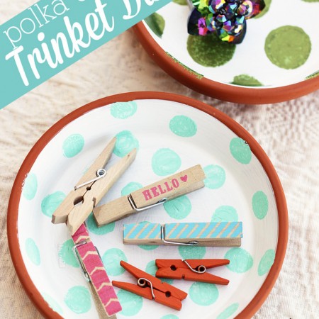 Polka Dotted Trinket Dishes by Positively Splendid