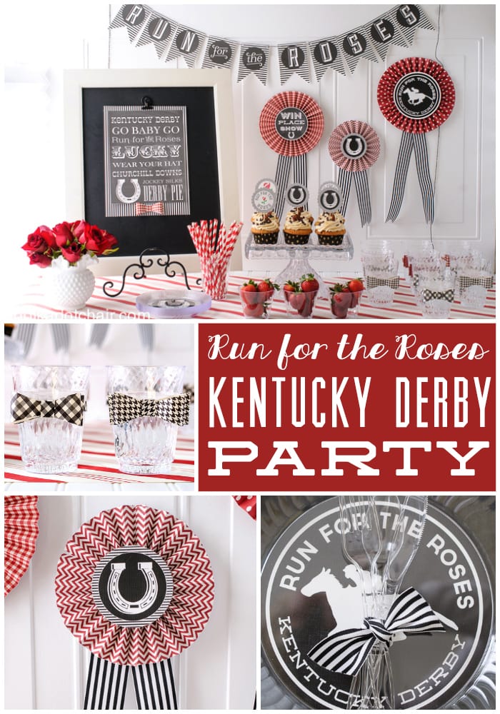 Kentucky Derby Party Ideas on polkadotchair.com