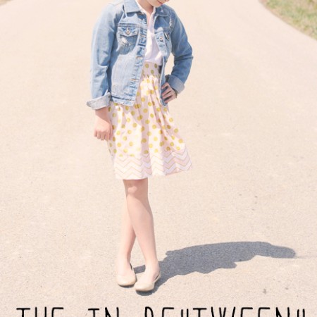 Tween Skirt Sewing Tutorial on polkadotchair.com