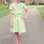 Easter Dress made from McCall's 6882