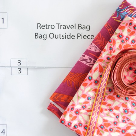 Retro Travel Bag Sewing Pattern updates
