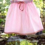 Simple Summer Skirt Sewing Tutorial on polkadotchair.com
