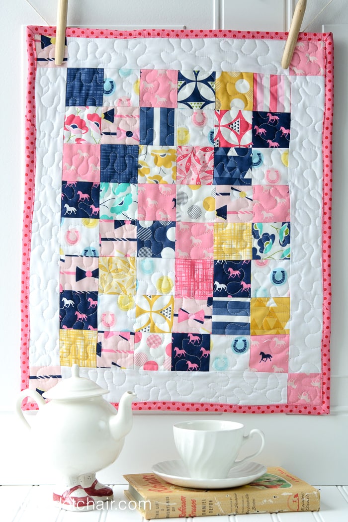 Patchwork Baby Doll Quilt