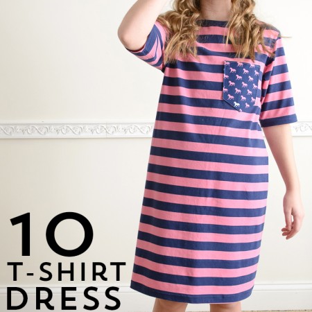 10 T-Shirt Dress Sewing Patterns