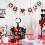 Father's Day BBQ Party Ideas and free printable party supplies