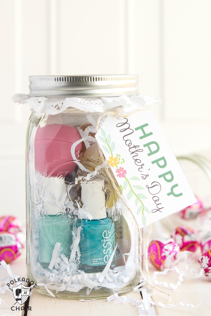 Spa in a jar-- perfect for a last minute gift!