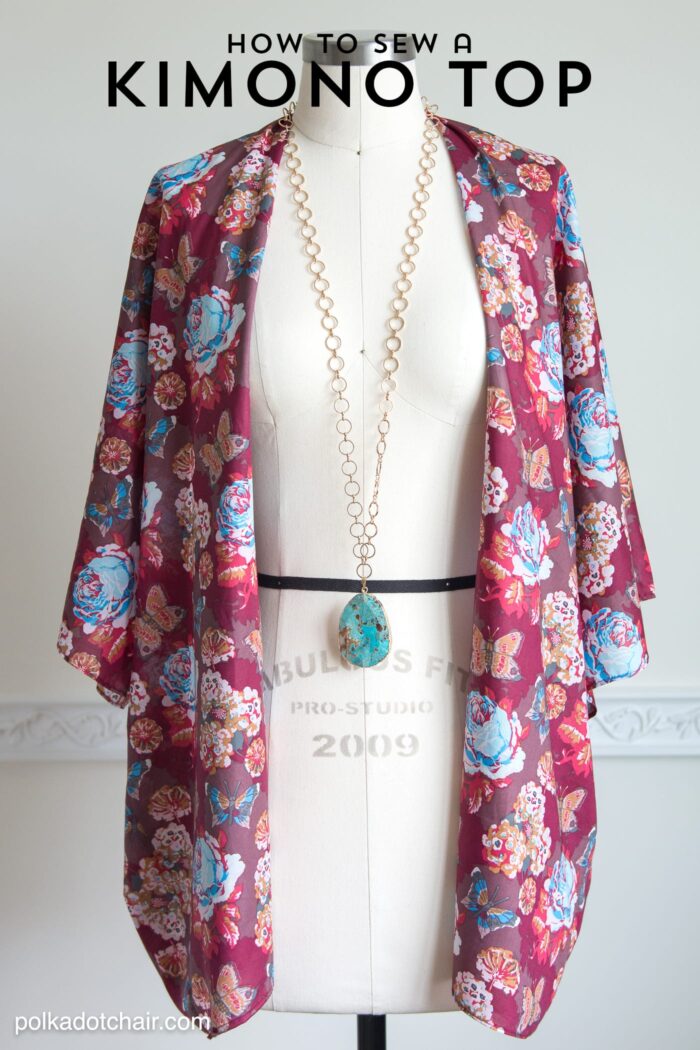 How to Sew a Kimono Jacket