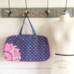 How to add a dresden plate to a tote bag