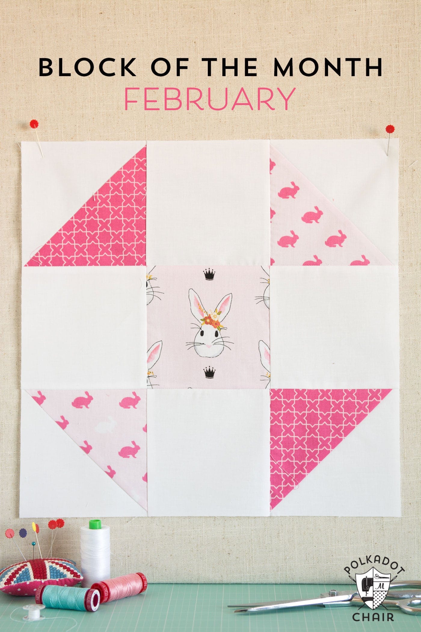 February Block of the Month: Shoo Fly Quilt Block - The Polka Dot Chair1400 x 2100