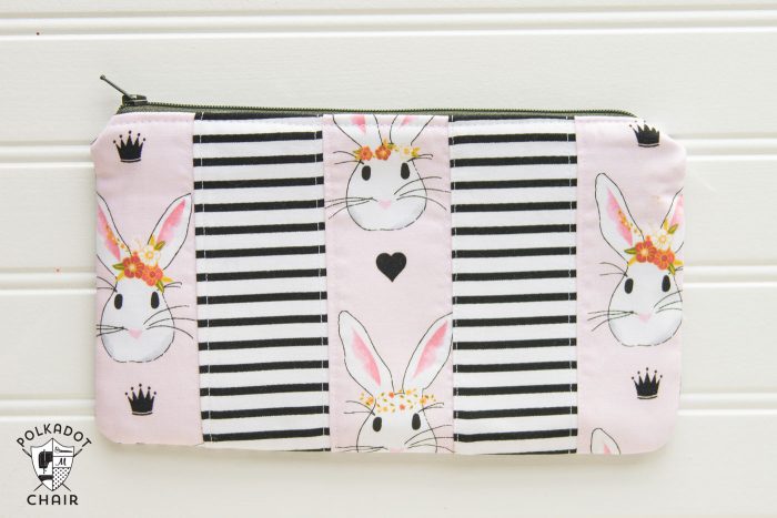 Learn how to take one simple zip pouch sewing pattern and make a few changes to create 3 different variations! So cute!! 