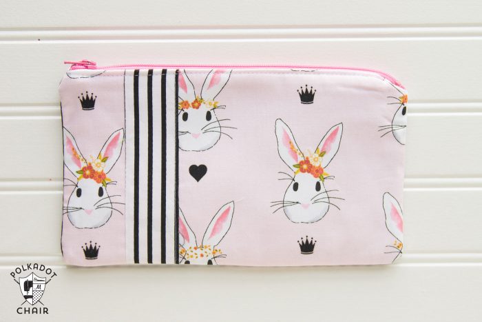 Learn how to take one simple zip pouch sewing pattern and make a few changes to create 3 different variations! So cute!! 