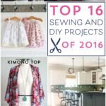 The best sewing and DIY projects of 2016 - so many cute ideas and free tutorials!