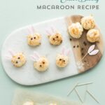 Recipe for Sugar Free Macaroons that look like Easter Bunnies. A cute recipe and Easter dessert idea