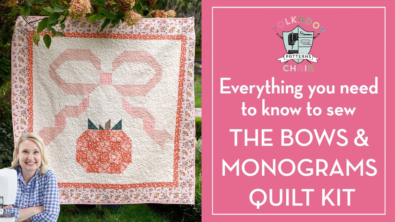 youtube thumbnail with pumpkin quilt