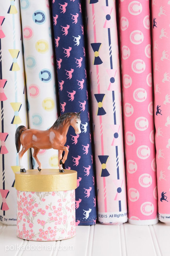 Derby Style Fabric by Melissa Mortenson for Riley Blake Designs- Cute Fabric for your next sewing project