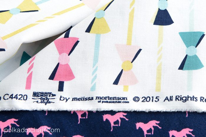 Derby Style Fabric by Melissa Mortenson for Riley Blake Designs- Cute Fabric for your next sewing project