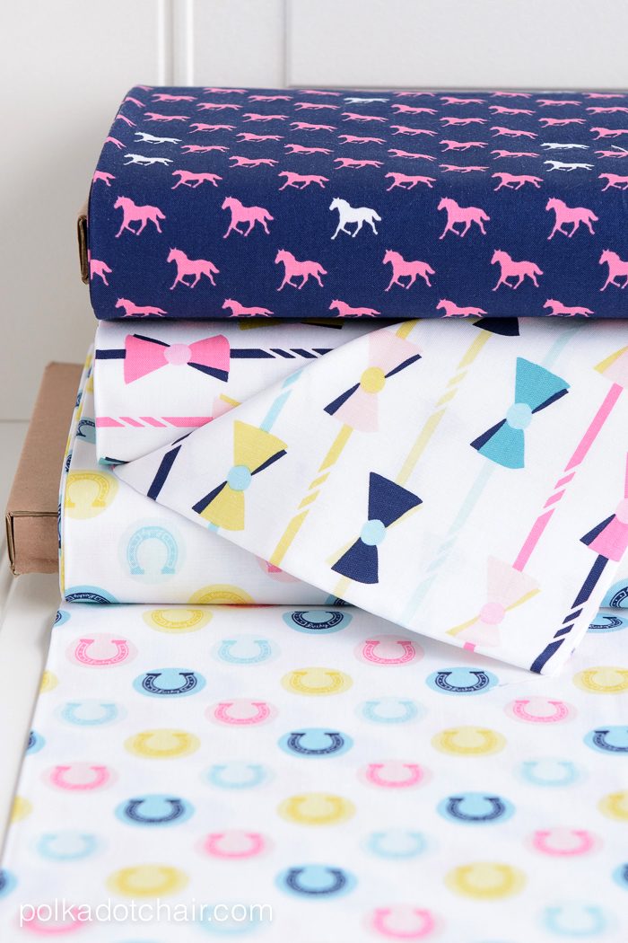 Derby Style Fabric by Melissa Mortenson for Riley Blake Designs- Cute Fabric for your next sewing project