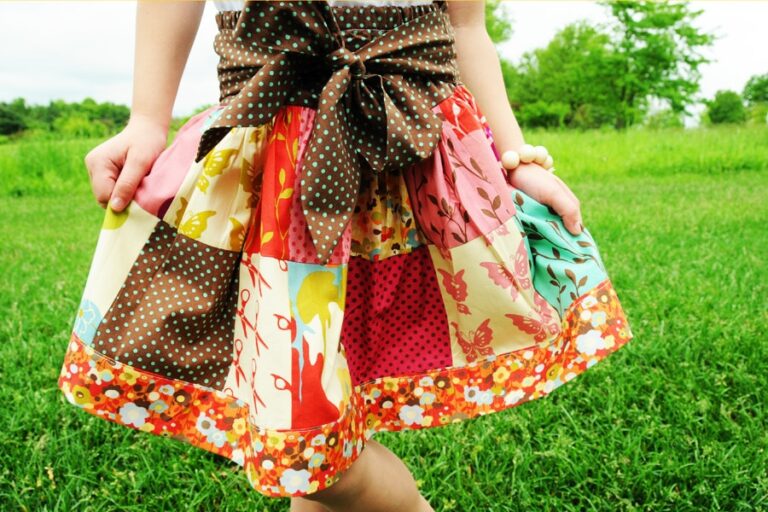 Patchwork Skirt tutorial