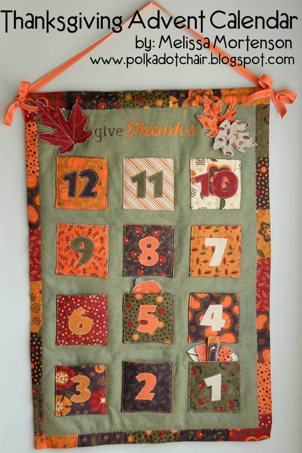 Thanksgiving Countdown Calendar Activity Ideas for Families