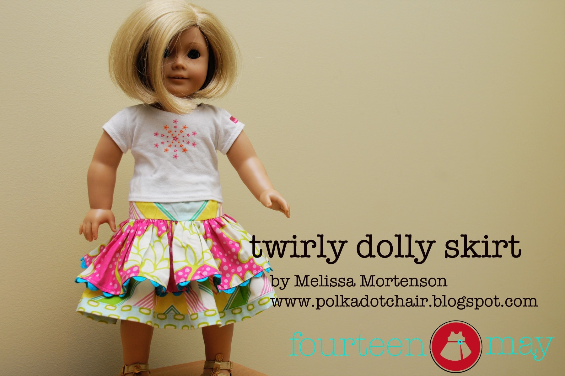 Twirly Dolly Skirt Tutorial