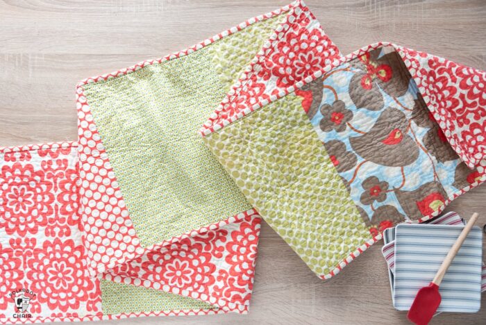 Fat quarter table runner