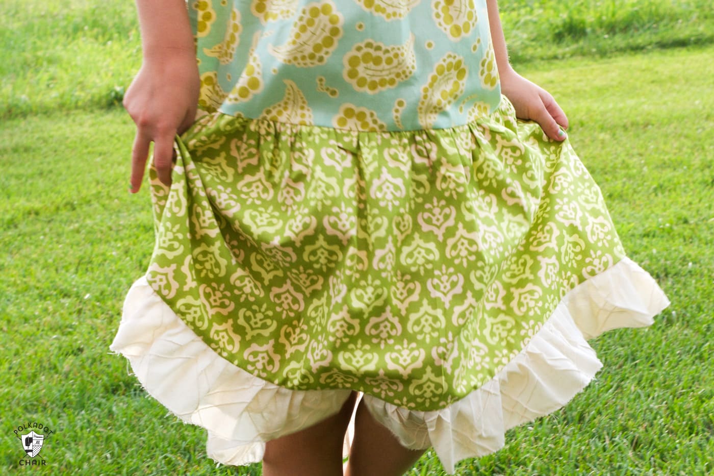 Tuesday Tutorial Tiered Pillowcase Dress The Polkadot Chair