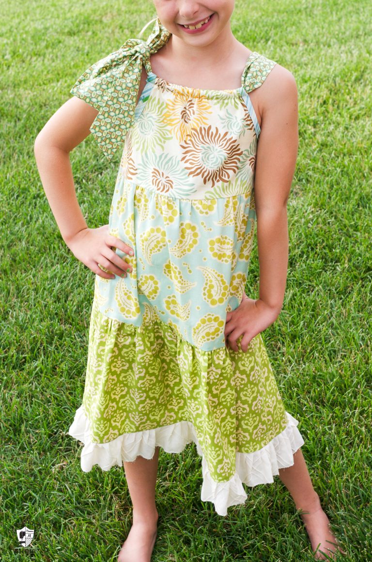 Tuesday Tutorial Tiered Pillowcase Dress The Polkadot Chair