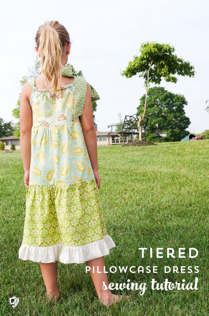 Tuesday Tutorial Tiered Pillowcase Dress The Polkadot Chair