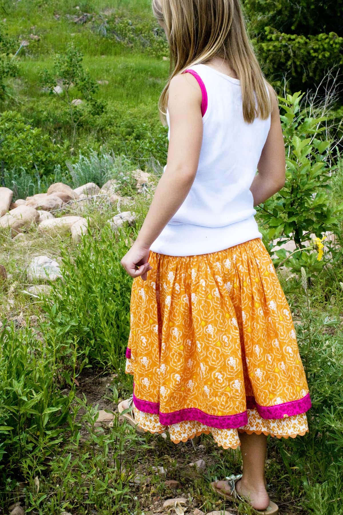 Past Projects week: Post #4 Twirly Beach Skirt