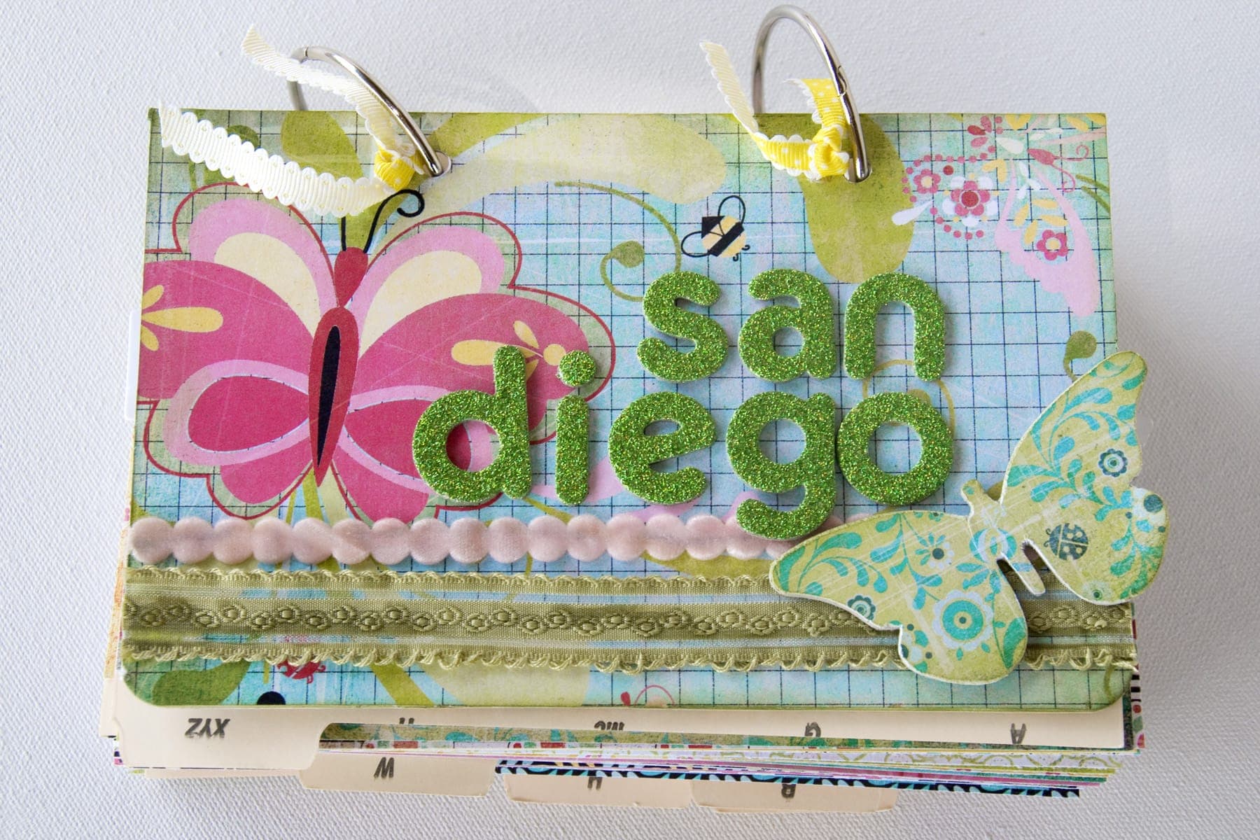 Tuesday Tutorial: Mini Flip Book Vacation Album