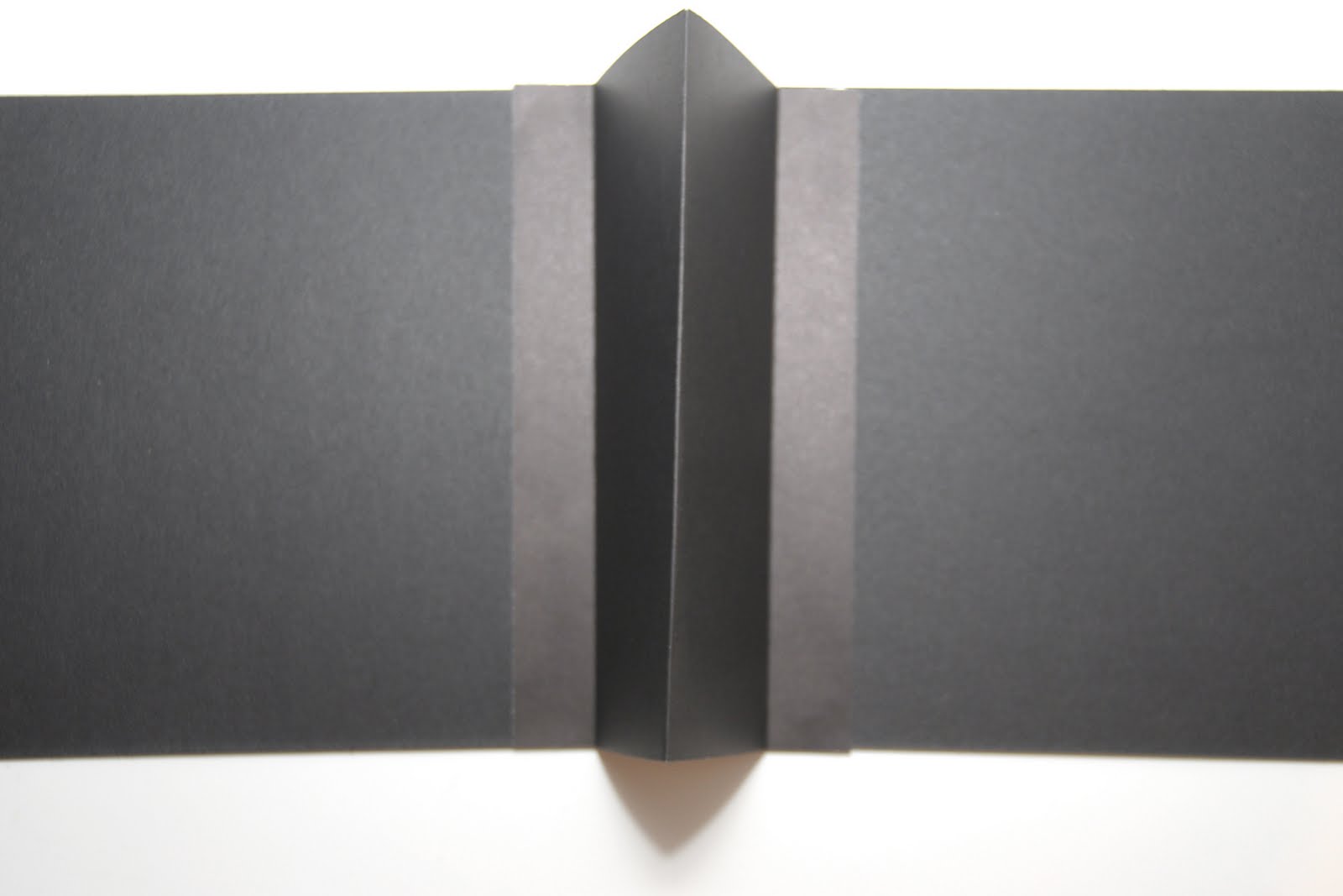 close up of DIY flip book made from chip board