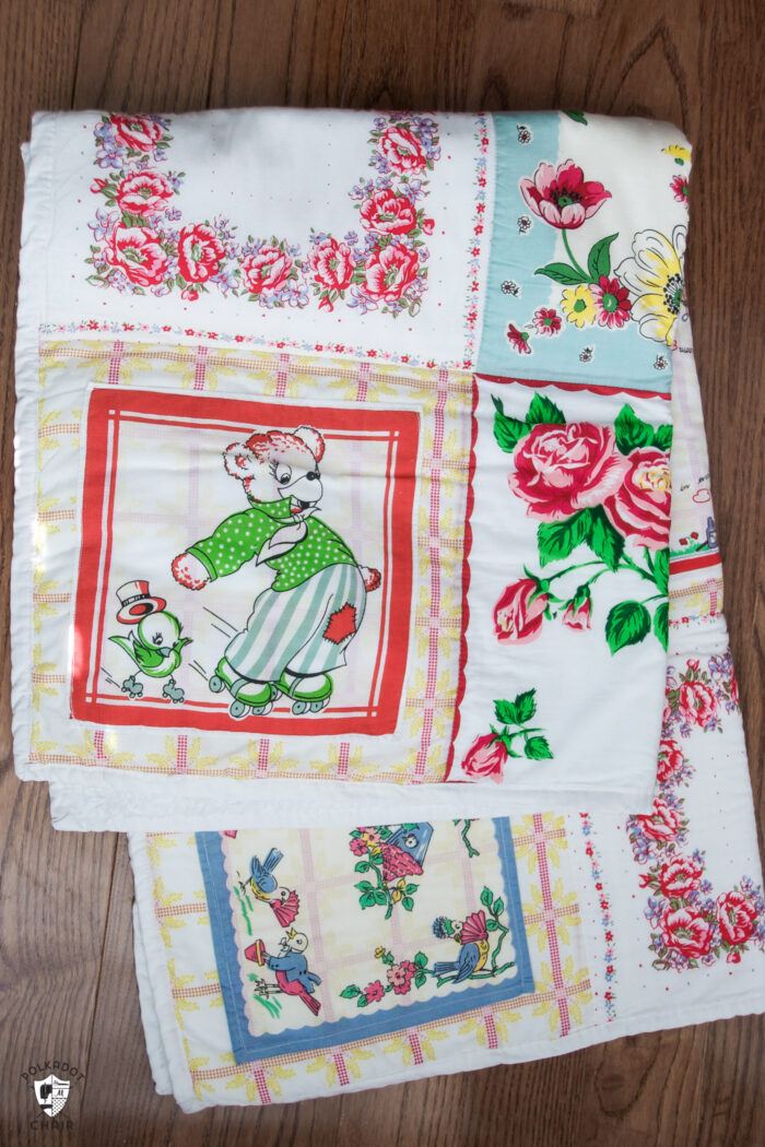 Vintage Hankie Quilt Pattern