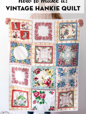 Vintage Hankie Quilt Pattern