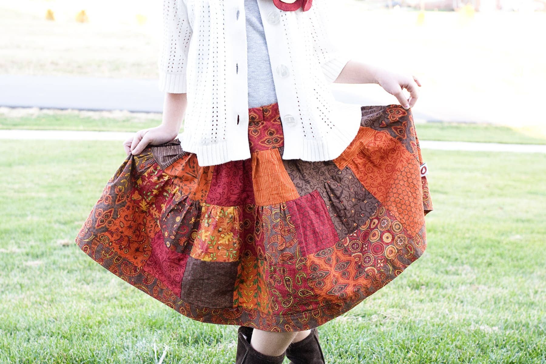 Tuesday Tutorial, Patchwork Skirt