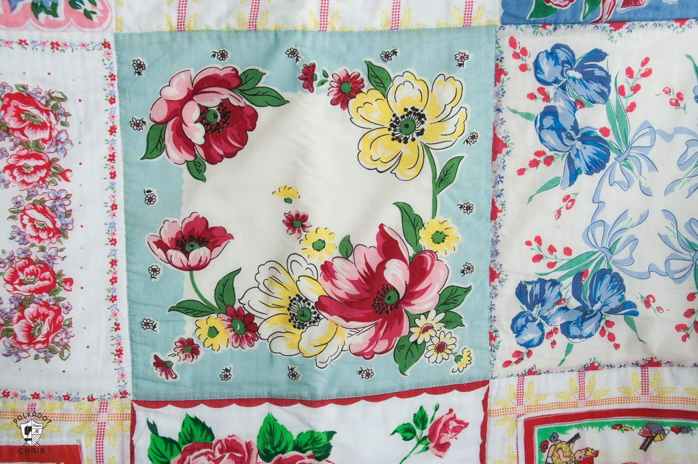 Vintage Inspired Hanky - Sewing Notions & Needlework