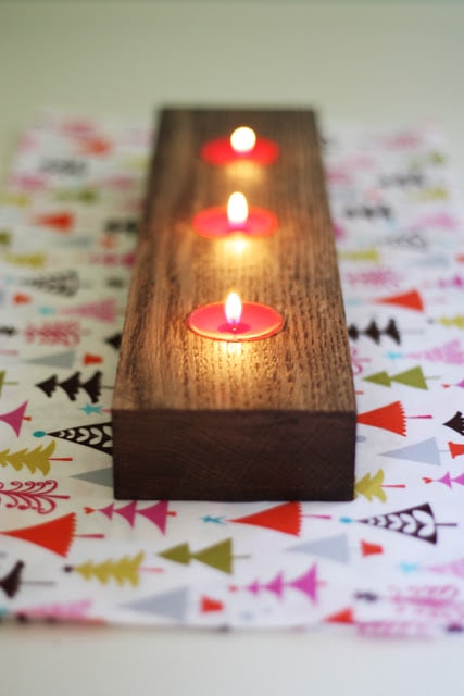 Modern Tealight Holder Tutorial