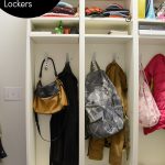 Mudroom Lockers made from IKEA Bookcases - IKEA Hack
