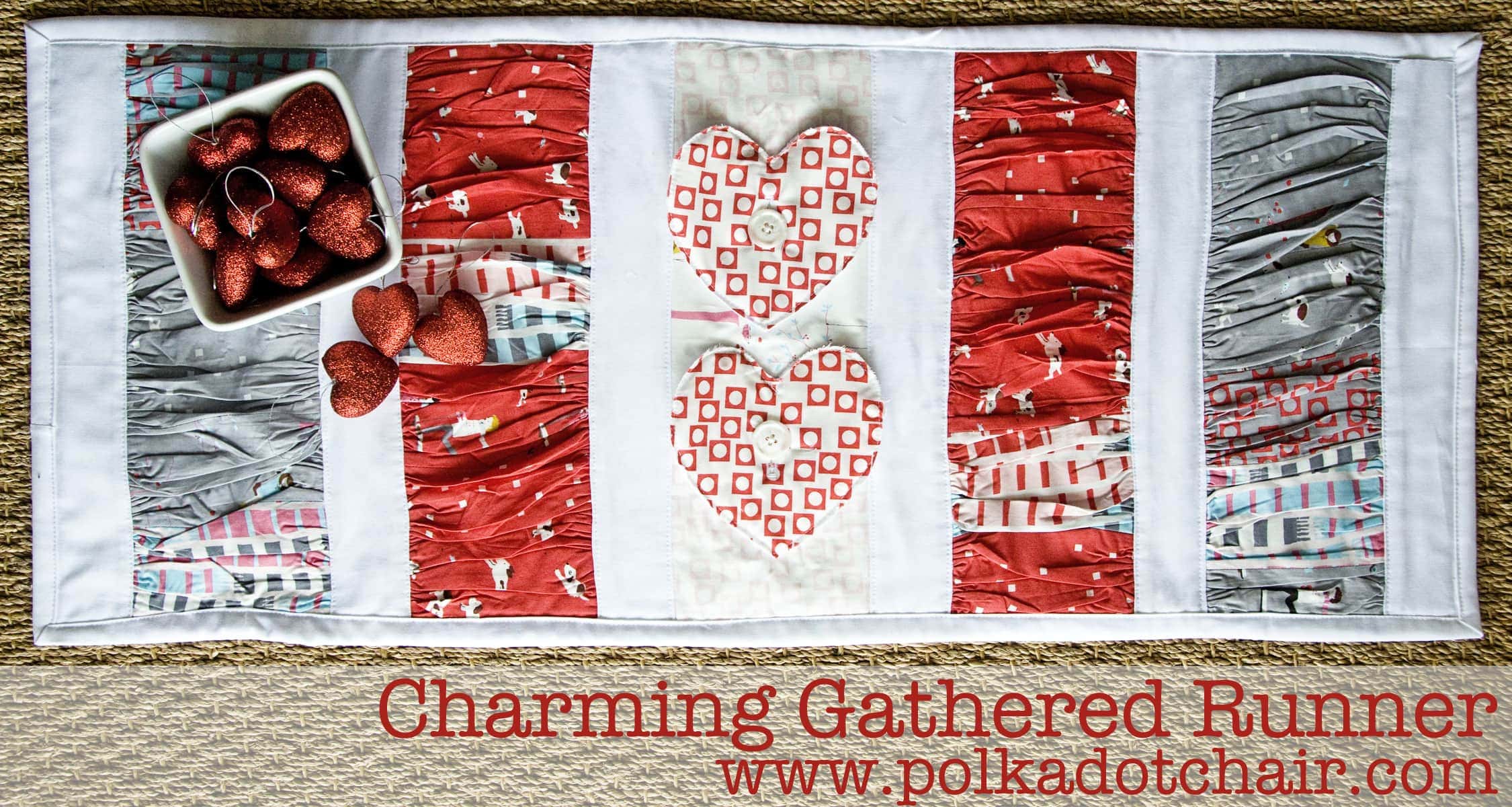 Tutorial: Charming Gathered Table Runner