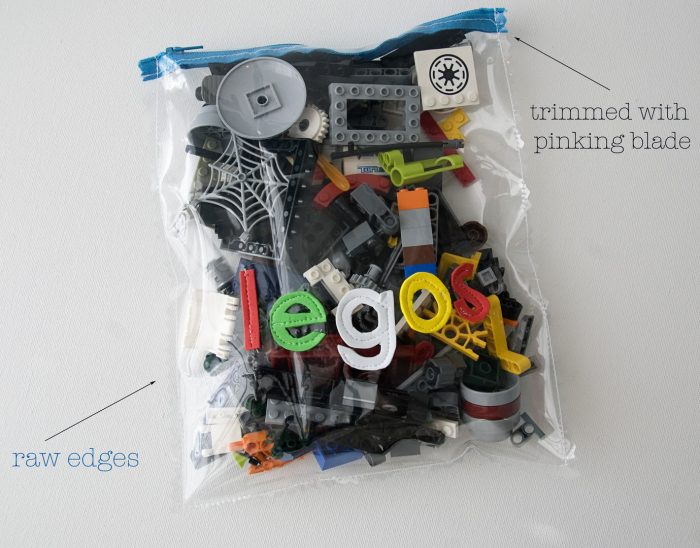 Lego Zip Pouch Tutorial