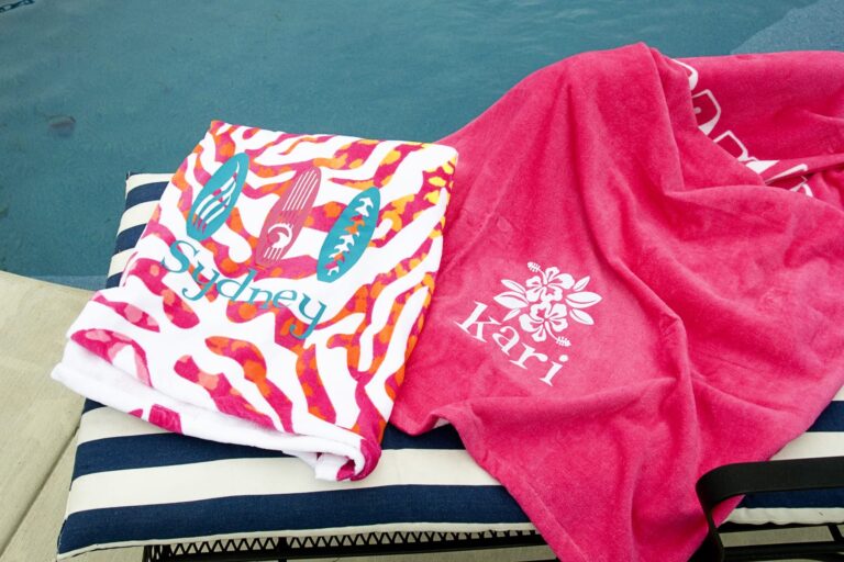 Gussied up Beach Towels
