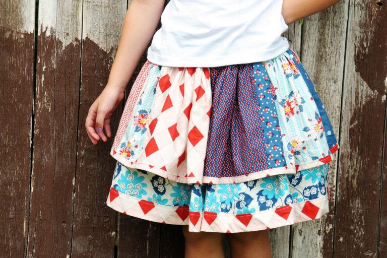 Scrappy Skirt how-to