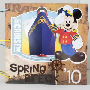 DIY Disney Cruise Scrapbook Album 