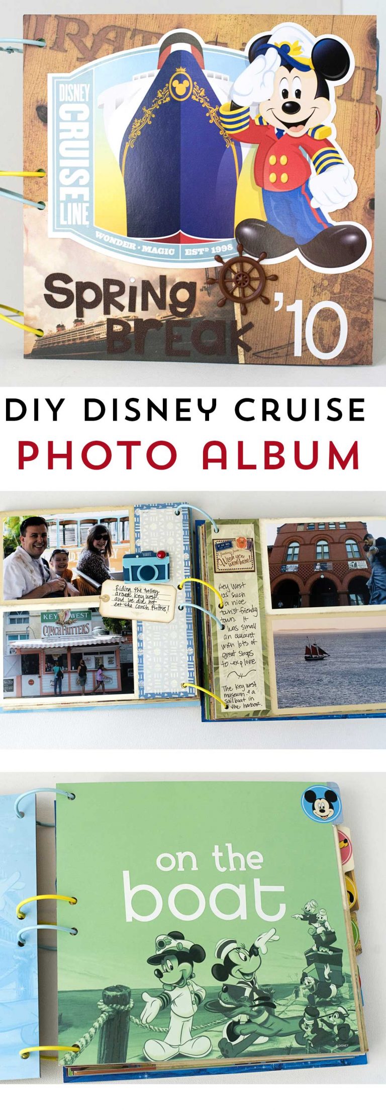 Disney Cruise Scrapbook the Polka Dot Chair
