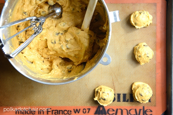 Pumpkin Chocolate Chip Cookie Recipe