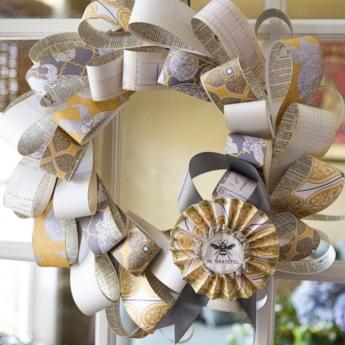 cutting paper kit Wreath Grateful The Tutorial Chair Polkadot cutting paper kit Wreath Grateful The Tutorial Chair Polkadot