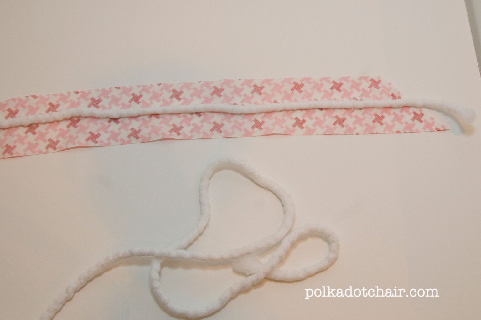 How to Make Custom Cording for Upholstery Projects Polka Dot Chair