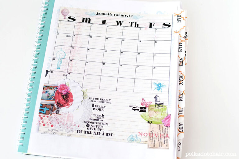 Easy DIY Planner & Sketchbook