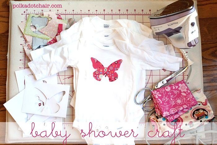 Decorate Onesies {baby shower ideas}